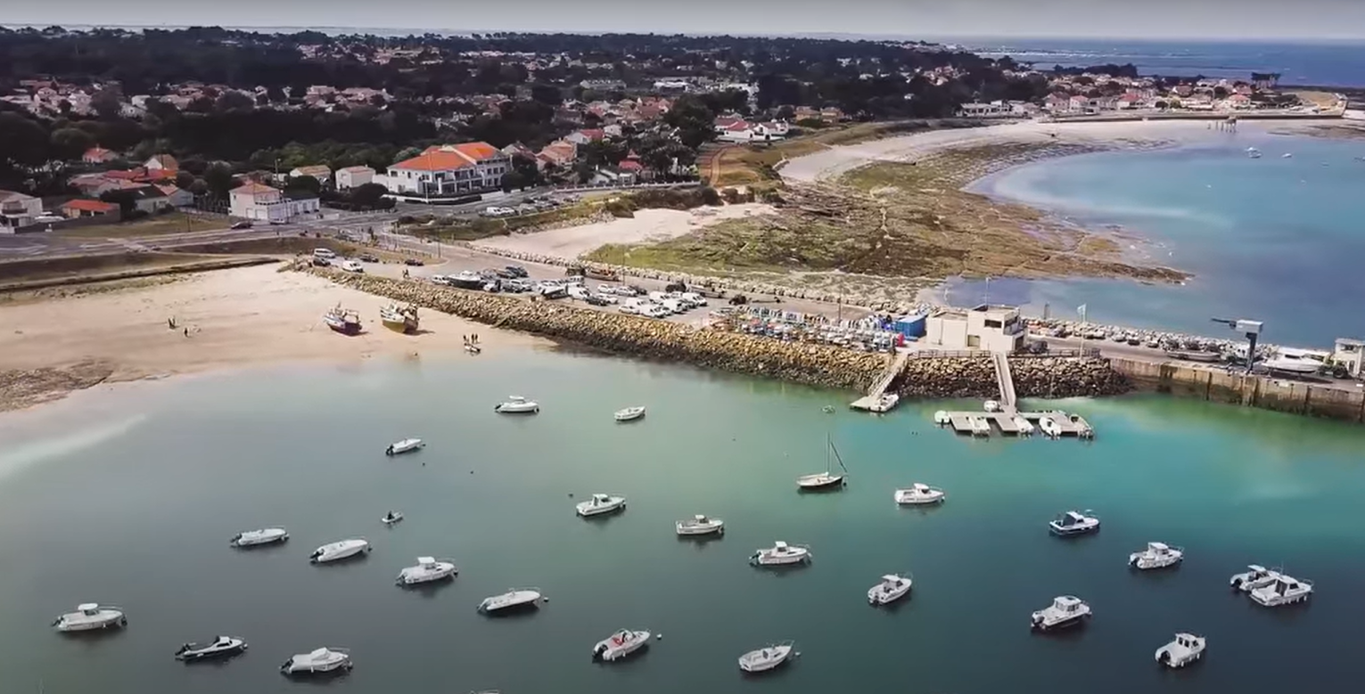 Vue de La Plaine-sur-Mer, commune d’intervention de Retz Ouvertures